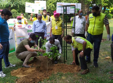 Tree Plantation Drive on Gandhi Jayanti